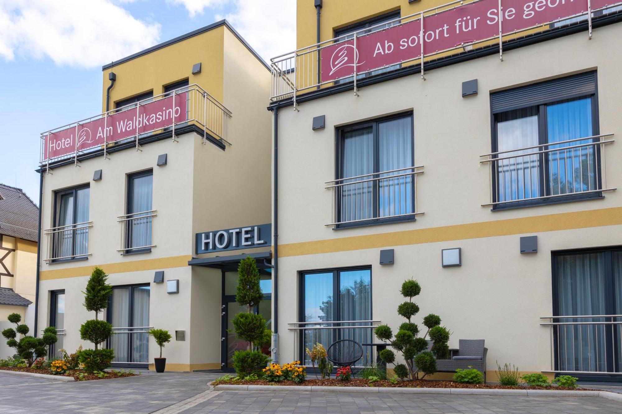 Hotel Am Waldkasino Erfurt Exterior foto